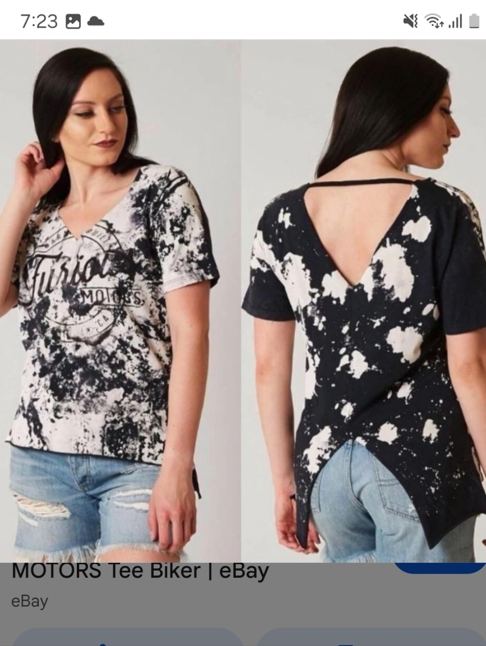 Nwt Affliction Fast And Furious Graphic Tee Muli Size